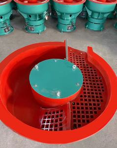 40L/60L/80L/95L New đá rung đánh bóng rung nhào lộn kim loại máy đánh bóng cho xử lý bề mặt deburring - Product Image 6