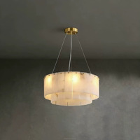 Luminaires haut de gamme personnalisés en pierre naturelle, fabriqués en usine – Lustres et suspensions en albâtre naturel