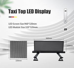 <span class=keywords><strong>P5</strong></span> <span class=keywords><strong>LED</strong></span> quảng cáo xe taxi Top taxi quảng cáo - Product Image 4