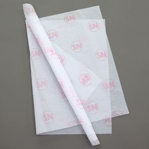 Papier de soie d'emballage personnalisé 17GSM 30g 60g 80g avec impression de logo pour vêtements, blanc, noir, rouge, coloré - Product Image 2