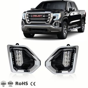 Accesorios para Sistemas de Iluminación de Conducción de Automóviles GMC Sierra, Kits de Lámparas LED para Faros Antiniebla para GMC Sierra 2019 2020 2021 2022 - Product Image 1