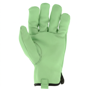 Gants de travail en cuir de vachette, gants de sécurité authentiques, durables, flexibles, confortables, pour la construction, la mécanique, l'agriculture - Product Image 1