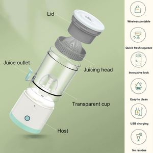 Multi-Functional Electric Orange Juicer Portable Home Fruit Juicer with Automatic Residue Separation Battery Powered - Product Image 3