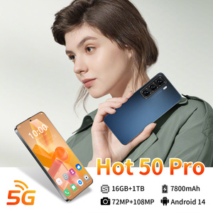 ใหม่ล่าสุดโทรศัพท์แอนดรอยด์ Hot50<span class=keywords><strong>โปร</strong></span>ขนาด7.3นิ้ว incell 2K ความละเอียดหน้าจอ5G 4G LTE CDMA เกมเวอร์ชันทั่วโลกร้านค้าปลีกออนไลน์ - Product Image 5