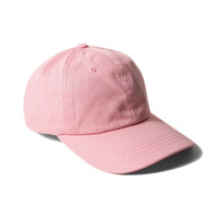OEM bunte frühling 6 panel baseball kappe individuelles logo einstellbar baseball cap plain papa hut