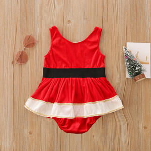 Combinaisons pour enfants et femmes, ensembles de combinaisons de Noël de créateur, bodies pour bébés en gros - Product Image 3