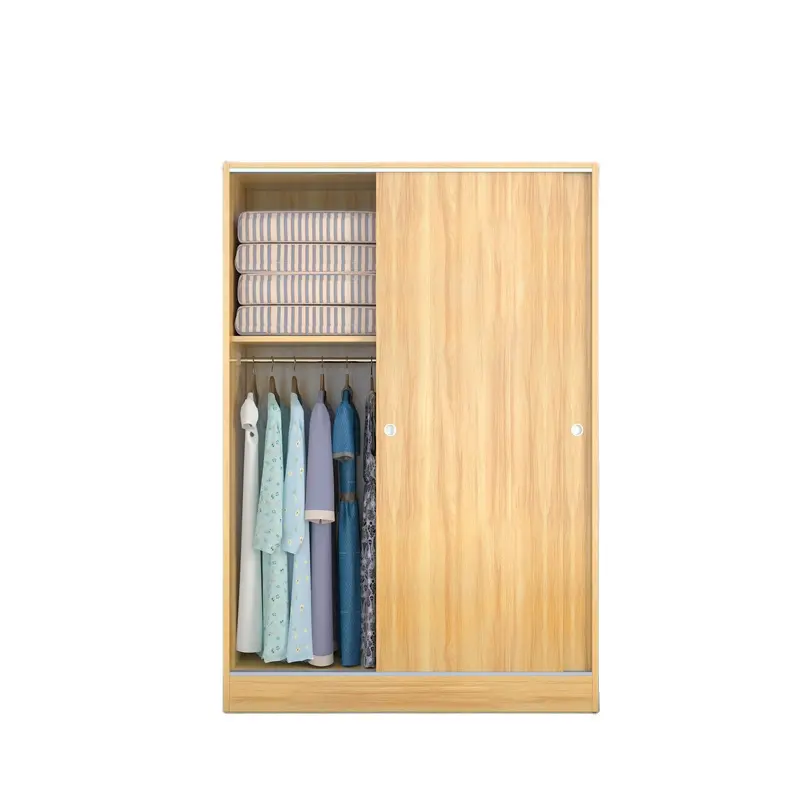 Bedroom furniture baby kids clothes 2 door wooden cupboards and wardrobes closet solid wood wardrobe