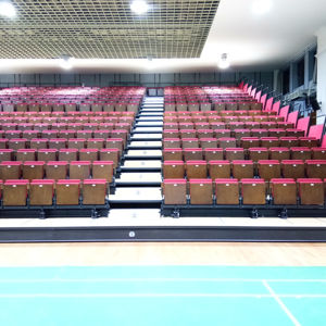 Asiento de plástico estándar de alta calidad, asiento de audiencia para teatro, sala de conferencias, asiento retráctil para auditorio - Product Image 6