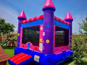 Istana Lompat Tiup Besar untuk Anak-Anak, Rumah Lompat Biru, Istana Lompat Tiup Putih Kecil untuk Pernikahan, untuk Anak-Anak - Product Image 4