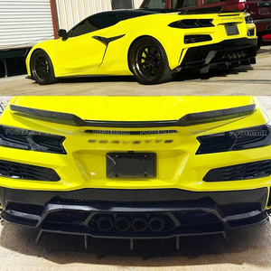Diffuseur de pare-chocs arrière en fibre de carbone pour Chevrolet <span class=keywords><strong>Corvette</strong></span> <span class=keywords><strong>C8</strong></span> <span class=keywords><strong>Z06</strong></span> Coupé 2 portes <span class=keywords><strong>2023</strong></span> Diffuseur de lèvre de pare-chocs arrière - Product Image 5