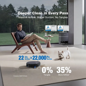 หุ่นยนต์ดูดฝุ่นถูพื้น DEEBOT X12 PRO - Product Image 6