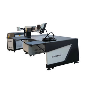 Máquina de soldadura láser de Metal Yag portátil con letras, canal de acero inoxidable y aluminio, 500w, con mesa de alta precisión y pistola de soldadura - Product Image 3