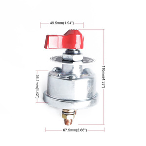 CNSPEED Rotary <b>Battery</b> Isolator Switch XL-035B 300A Metal Screw <b>Terminal</b> For Automotive Boat Motorcycle - Product Image 5
