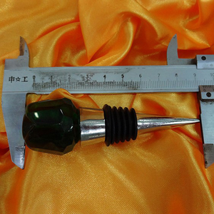 Tapón de vino transparente, recuerdo de <span class=keywords><strong>Cristal</strong></span>, rosa, decoración de boda - Product Image 6