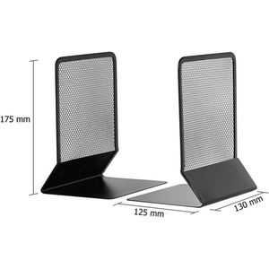Los Mejores Sujetalibros Modernos de Malla Metálica, Juego de 2 Soportes para Libros de Escritorio, Sujetalibros de Malla Metálica - Product Image 3