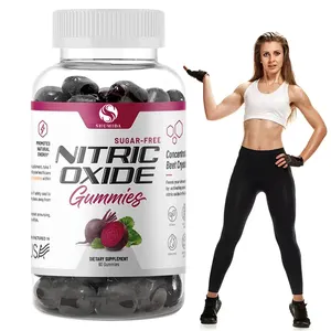 Wholesale Custom Supplements Sugar Free Nitric Oxide Vegan Beet Root Gummies for Heart Health and Energy Boost