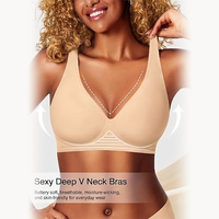 Soutiens-gorge en gel OEM ODM pour femmes, sans armatures, push-up, sans coutures, soutien-gorge de maintien, soutien-gorge en gel pour femmes