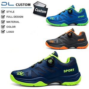 <span class=keywords><strong>Scarpe</strong></span> <span class=keywords><strong>da</strong></span> Badminton Personalizzate OEM per Uomo con Tomaia in TPU e Mesh, Antiscivolo, Assorbimento degli Urti, Suola Intermedia in EVA, Sneakers per Campi Indoor - Product Image 1