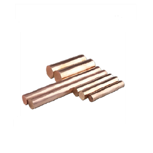 C17500 <b>Copper</b> Alloy Rod – Durable Beryllium Cobalt <b>Copper</b> Rod OEM Factory - Product Image 1
