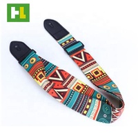 Sac à bandoulière personnalisé à la mode, impression par sublimation, sangle de guitare de 5cm de large, vente en gros