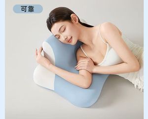 Almohada Ergonómica de Espuma Viscoelástica con Funda de Algodón de Rebote Lento, Funda Extraíble, Multifuncional para el Cuello - Product Image 3