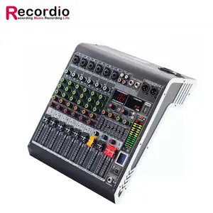 Console de mixer digital multifuncional, áudio profissional para dj club GAX-MC6