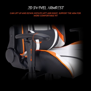 Silla <span class=keywords><strong>Gamer</strong></span> Meetion CHR15, Apta para Oficina en Casa, Competencia de Videojuegos, Cuero PU Especial, RGB LED, Diseño Escorpión - Product Image 3