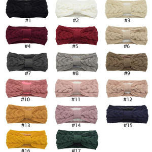 <span class=keywords><strong>Bandeau</strong></span> tricoté d'hiver, <span class=keywords><strong>cache</strong></span>-oreilles, <span class=keywords><strong>bandeau</strong></span> pour cheveux, bandeaux en crochet pour femmes et filles - Product Image 5