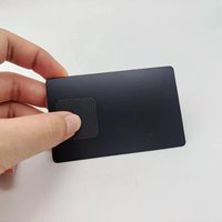 Carte Métallique NFC Personnalisée avec Autocollant Anti-Métal NFC sur Téléphone/Carte Métallique