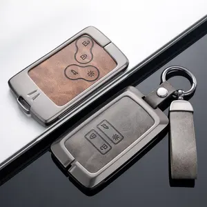 Cover chiave <span class=keywords><strong>auto</strong></span> in pelle per Renault Austral Kadjar Clio Megane Captur Arkana Koleos Zoe Scenic <span class=keywords><strong>Dacia</strong></span> Sandero <span class=keywords><strong>Duster</strong></span> Logan Jogger - Product Image 4