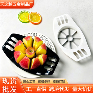 Stainless Steel Apple Slicer 8 Piece Fruit Divider With Plastic Handle For Kitchen Use - Product Image 5