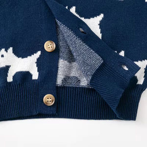 Suéter de Punto de Algodón Orgánico para Bebé, Diseño de Boutique Austinbella, Camisa para Bebé Niño, Chaqueta para Niño Pequeño - Product Image 6