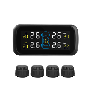 Sistema de Monitoreo de Presión de Neumáticos (TPMS) para Automóvil con Encendedor de Cigarrillos y 4 Sensores - Product Image 4