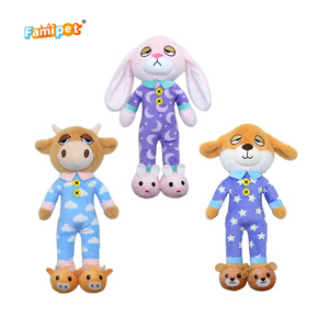 Fabricante Famipet: Venta al por mayor de nuevos peluches personalizados con diseño de animales durmiendo estilo Kawaii, suaves, para máquinas de garras, <span class=keywords><strong>en</strong></span> grandes cantidades. - Product Image 1