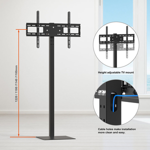 Soporte Ajustable Giratorio de 360 Grados Moderno y Profesional con Base de 600x400mm para Sala de Estar CT-FTVS-F205BNL Led - Product Image 2