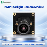 Module de caméra MIPI 2MP IMX307-LQR-C Capteur CMOS 1/2.8" 1080P 60fps F1.03 110 FOV 32x32mm 2G+6P Objectif OEM