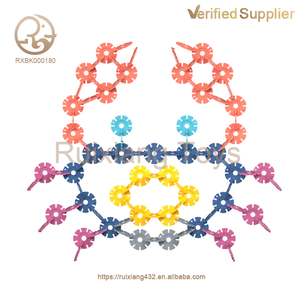 Fourniture d'usine <span class=keywords><strong>en</strong></span> gros bricolage pas cher bricolage bloc de connexion jouets <span class=keywords><strong>en</strong></span> plastique bloc de construction ensemble <span class=keywords><strong>math</strong></span>ématiques alphabet carré blocs de construction - Product Image 4