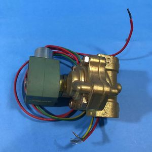 Vanne solénoïde Asco 3/4 po normalement fermée AC 220 V en laiton pour le contrôle de l'eau - Product Image 1