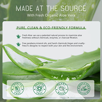 Prix d'usine – Kits de soins capillaires naturels à l'aloe vera : sérum hydratant, shampoing et après-shampoing