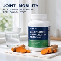 Capsules de Glucosamine Chondroïtine MSM OEM ODM Marque Privée Vente en Gros Haute Qualité Complément Alimentaire Quotidien pour Femmes