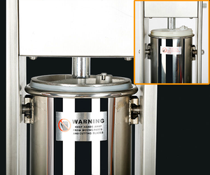 Machine à farcir les saucisses <span class=keywords><strong>maison</strong></span> 3L 4 tubes à farcir, remplissage de saucisses à farcir la viande - Product Image 5
