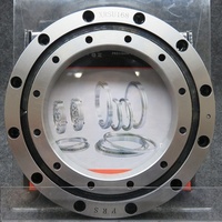 XRSU168 Bantalan Rol Silinder Silang 130*205*25.4Mm Presisi Tinggi P5 Platform Optoelektronik Robot Penyegel Dua Sisi