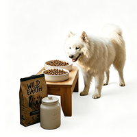 Aliments secs pour chiens OEM ODM en gros, aliments secs pour chiens sous marque privée, aliments pour animaux de compagnie lyophilisés au poulet, naturels, complets et équilibrés en vrac