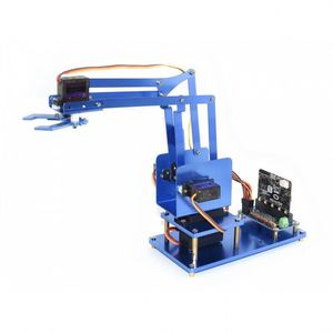 <strong>4</strong>-DOF Metal Robot Arm Kit for micro bit <strong>Bluetooth</strong> - Product Image 1