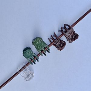 Pabrik langsung perlengkapan taman <span class=keywords><strong>Phalaenopsis</strong></span> bunga dukungan klip pendukung bibit tanaman rambat pendukung plastik anggrek cakar klem - Product Image 1