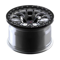 Jantes forgées Beadlock tout-terrain 5x114.3 5x120 6x139.7 17 18 19 pouces pour Mustang Weld Camaro Corvette Ford F250 F150 Cadillac