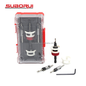 Suborui 5 cái mũi khoan đầu mũi khoan bằng gỗ có thể điều chỉnh được cho thợ mộc chế biến gỗ - Product Image 2