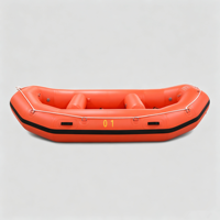 Bateau de rafting R4 de 12 pieds (365 cm) pour la Coupe du Monde de Rafting 2026 et les Championnats d'Afrique, Sagana Kenya, bateau de rafting en eaux vives