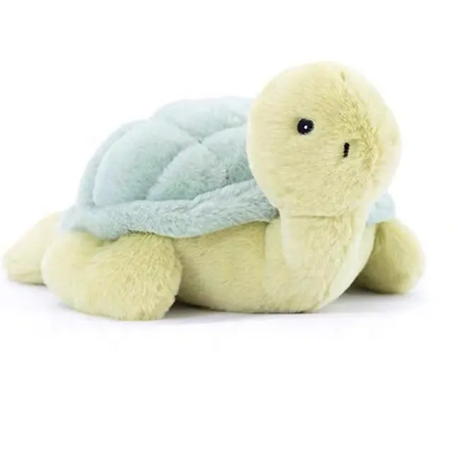 Özel peluş deniz hayvanları yeşil kaplumbağa dolması kaplumbağa plushies oyuncak
