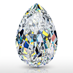 Diamante Cultivado en Laboratorio con Corte Pera Portugués |   Diamante Suelto CVD de Primera Calidad Creado en Laboratorio |   Piedra de Joyería Fina Certificada - Product Image 1